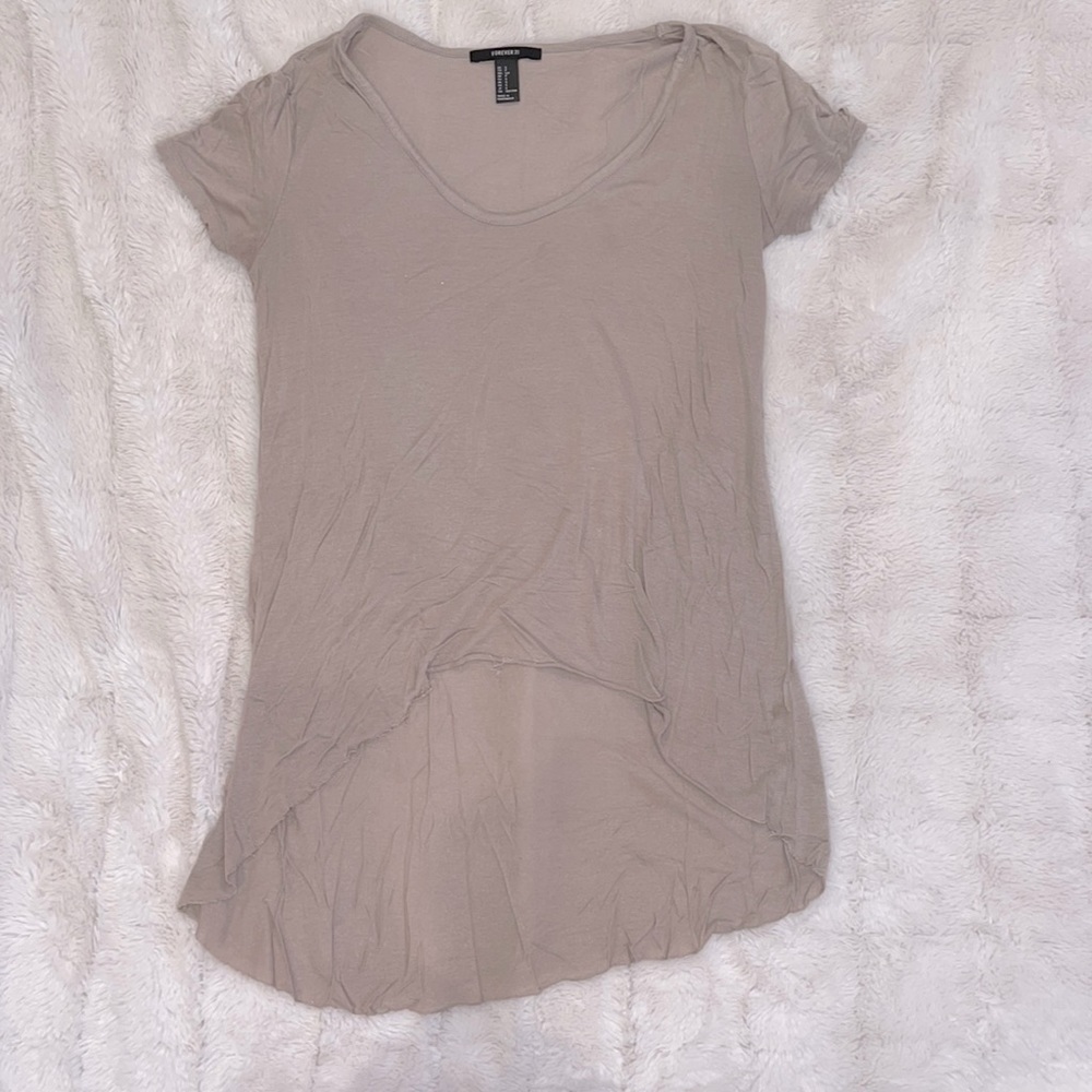 Flowy long t shirt